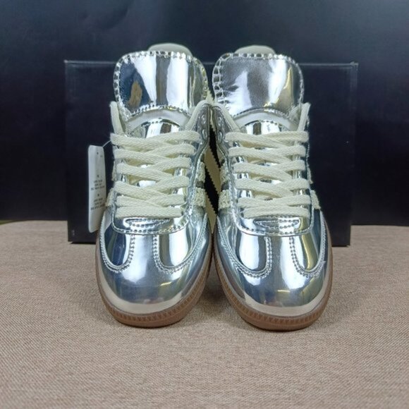 🎈🎄Wales Bonner X Adidas Silver Sambas🎈🎄 - Picture 5 of 6